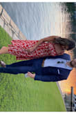 I love this dress! It is comfortable and light for summer events. It is definitely something you could dress up or down depending on shoes and jewelry. - Morgan C.