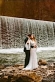 This dress was absolutely amazing for our 5 year anniversary photos! It photographs so beautifully. I'm 6ft tall and was nervous about the length at first, but it ended up being perfect in sandals. - Sara B.