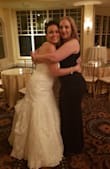 This dress is perfect! I received so many compliments at a wedding. This dress has the perfect kind of stretchy material, hugged my curves in all the right places. I did have the straps altered because they were loose on my shoulders but great dress! - Jenifer S.