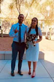 I may have needed a small, but the medium worked and I would not return. Lace was gorgeous for my court wedding. - Enrica O.