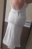 Perfect fit, I'm a plus size gal with curves, and it looks beautiful to wear for my wedding in Puerto Rico in June 2021. It came pretty quick. Super excited! - Patricia G.