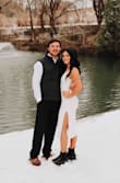 this dress is one of the most flattering dresses I've ever worn. It's so pretty, the back lace is gorgeous and it makes your butt look good bahhaha!! I got so many compliments wearing this to preference!! I ordered a size small! GET THIS DRESS! <3 - Morgan V.