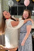 I wore this dress at my bridal shower and it was perfect! I have gained weight over the past year so I was looking for a cute dress that I'd feel comfortable in - and this was it!! Highly recommend. Might purchase more in different colors. - Sarah B.