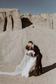 LOOOOOVE!! I am a photographer and bought this as a wedding gown for a styled shoot. It's so flowy and just perfect. I looked at reviews and ordered a size down because I knew it would fit too big. And I was right! Definitely order a size down. - Elayna H.