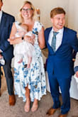 I measured myself and followed the size chart and it fit perfectly. It was the perfect dress for breastfeeding, making me feel great about myself again postpartum, and was perfect for my daughters baptism. I will be wearing this again for some summer weddings! - Shelby N.