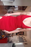 Sexy, elegant, chic, this dress has everything! You feel in that SO woman!!! If you are between two sizes choose the smaller, the fabric is stretching!! - Mary P.