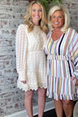 I wore this dress for my bridal shower and it was absolutely perfect. I ordered a small and it fit like a glove. The color of the dress was much prettier in person too. Highly recommend! - Grace O.