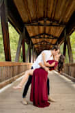 I wore this for my engagement pictures and everyone loved it! I had to get it hemmed because I'm short but that is always the case for me with maxis! Highly recommend - Nichole S.