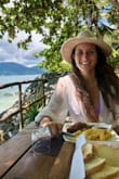 I wore this so much on our honeymoon in Madagascar. It's light enough not to feel hot, but covers enough to go inside shops. Love! - Kristen S.