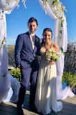 The dress is beautiful, perfect and extremely unique. Everyone was amazed with this dress couldn't believe I bought it online. It was a little large for me I'm just 5" so It had to be hammered otherwise like I said it was perfect. I love it. - Elvia B.