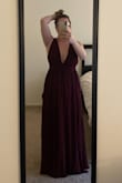 I bought this for a wedding and it fit pretty amazingly! My only "complaint" would be the bust was a little big/floppy. I would've liked that area to be more fitted. With that being said, I can't wait to wear this dress again! - Alison M.