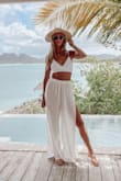 These pants fit perfectly. The length was perfect for my 5'9 height. Can be worn on even the hottest of days as they are super light and airy! - Alyssa B.