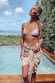 Matches with everything, very soft and easy to tie for the perfect beach cover-up - Alyssa B.