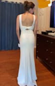 Fit really well and would be very comfortable to wear for your wedding. I just felt the front and the straps looked a little "athletic" on me. Loved the back though. - Briton A.