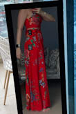 ITS BETTER THAN WHAT IT LOOKS!  really beautiful dress, vibrant colors and just cute cute cute!  Also perfect length even for me ! - Paula C.