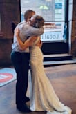 I wore this to my surprise 10 year anniversary vow renewal that I threw for my husband. It was PREFECT. Fit so well, easy to move in, and received tons of compliments. 10/10. - Laura W.