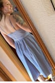 This is a great midi dress for the summer! The bow is a little wonky on the front sometimes but I still love it! - JAMIE R.