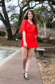 They're super cute & most comfortable heels I've worn! I'm ordering another pair in a different color for prom. I have very sensitive feet and planters fasciitis and they've been great for me so far! - Sarah A.