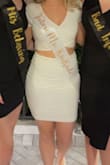 Fit super well, was comfortable and so cute for my bachelorette trip! - Madison L.