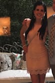 Loved it! Wore to a wedding and it was perfect! It is short but the lace comes down far enough that I wasn't concerned. I'm typically a medium but got a small due to the other reviews. - Emily S.