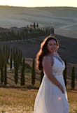 I was nervous about this dress, since I'm short waisted with a large bust. But even with no bra it held me up and the lace details looked great! I was pleasantly surprised with how perfectly it fit - Jennifer T.