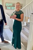 This color was so pretty on my daughter! She is very short so we needed it hemmed but it turned out so perfect. - Heather C.