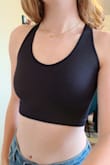 This top is amazingly comfortable, especially since you don't have to wear a bra with it! It's great for workouts as well as casual wear. This is one of my new favorite tops! - Kaela F.