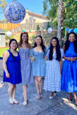 I have been waiting a year to wear this dress! It was perfect for our backyard first backyard BBQ since the pandemic! (Our crew is thankfully all vaccinated!) It was super flattering! - Holly H.