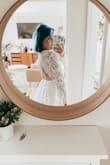 Such a beautiful dress. Fits absolutely perfect and the material is very high quality. Perfect dress for an elopement. - Holly M.