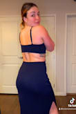 This dress fit great. I love how it looks. The material is good quality & thick. Highly recommend. - Victoria M.