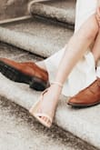 They take some practicing to get used to the height and the toe blisters. But, I was doing a lot of walking so if you are gonna be relatively stationary then you should be fine! - Brett B.