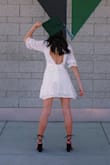 When I first ordered this dress I was a little nervous about how it would fit me but I AM IN LOVE! I wore it for my graduation photoshoot and it fit amazingly! - Celine Y.