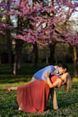 Love this dress! So glad I got it for our engagement photos. They turned out great. I'm a little small chested so I did pin the top just to make it a little more conservative. The photographer and my guy complimented it so much. Love the color too! - Bethany B.