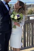 I order it to my civil wedding in Sweden, it arrived in perfect condition and it's a super good dress .. I also buy the shoes in Lulus and love them! - Karla J.
