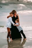 This dress was perfect for our family photo session on the beach. - Jessica J.