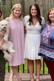 Love this dress! I wore it for my bridal shower this weekend and will probably wear it again for our rehearsal. So comfy, but looks classy! - Taylor D.