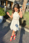 These we amazing!! They made my dress pop and I wouldn't want to wear any other shoes with it. - Amiah N.