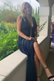 My daughter wore this dress for her senior prom. It was classy and elegant. What I love most about the dress is that it can be dressed up or made to look more casual just by your accessories and style of shoes. Definitely pleased and know that she will wear again! - Tricia S.