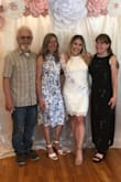 I bought this dress specifically for my bridal shower. I ordered both the small and the medium. Small was too tight and fit like a bodycon, medium was too big, especially up top. I kept the medium and had it taken in and lifted the straps to make it a bit shorter. It was perfect after that! I think that for someone who is taller and has a bigger chest, it would fit perfectly without alterations. However I love this dress and was happy to spend the extra money on alterations so that I could wear it. - Jill L.