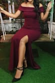 I'm in love with this dress! I got it for my brother's wedding. It was a little long but I got it hemmed! Everyone loved it! - Agatha S.