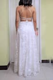 This dress is so sparkly and elegant! Great material for the price!
The length is perfect with 3 inch heels. I cant wait to wear this on my wedding day! - Leslie W.