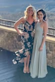 This dress is gorgeous I felt beautiful and received so many compliments the entire night! - Kathryn D.