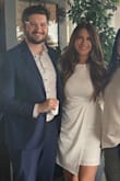Wore this for my bridal shower and it was so comfortable. Fits true to size and didn't wrinkle throughout the day. Was a little see though on the top fabric, but I didn't mind that. Received so many compliments as well! - Laura S.
