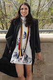 I bought this dress for graduation and it was PERFECT! I am usually a medium, but am glad I ordered small for this dress. - Anya R.