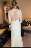 It's such a beautiful and sleek dress. It stretches to the body and feels super high quality. The sleeves could fit a little better but that's the only part I'd alter. I went with a dress with a different vibe but it is so stunning - Sarah J.