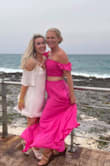 Got this gem for a trip to Mexico. It was perfect. Definitely more of a bright pink, the photo on the model looks more coral, but I loved the color. I got so many compliments. It was comfy, skirt is long so definitely meant to be worn with heels or wedges. another win from Lulus. - Kinsey J.