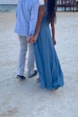 I love this dress. I wore it as a bridesmaids dress to a beach wedding. It runs a little long, so I had to get it hemmed. I received many compliments on this dress. It is beautiful and comfortable. I definitely recommend. - Graziela F.