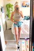 I have had such a difficult time the past couple of years finding shorts that fit well, don't ride up my butt, but also don't look like "mom shorts". FINALLY I've found the perfect pair and am never taking them off! I can wear them to the beach with a bikini top, or dress them up with a cute shirt. Will definitely be buying more in this style. Thank you Levi's! And thank you Lulus <3 - Susanna R.