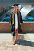 I bought this dress for my college graduation pictures and I'm obsessed. It was a little looser and longer than I expected but it's still flattering. It's such a comfortable dress. - Jeannette W.