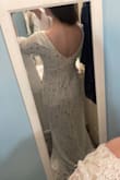I love this dress!! Such good quality and very durable, it shipped so quickly and I was able to track it all as well. I can't wait to wear this for my wedding in 1 week! - Kelly M.
